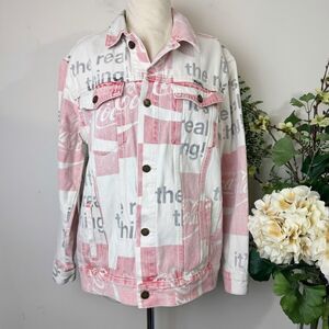 🖤🔥 Free People | Rolla’s Coca-Cola Denim Jacket | medium